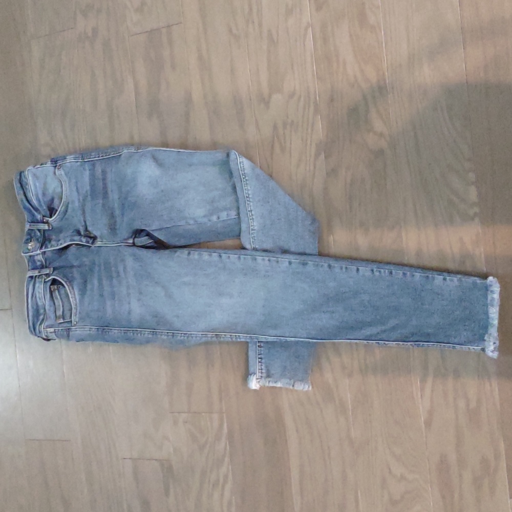 We The Free Women's Skinny Raw Hem Jeans Size 27 4 High Rise